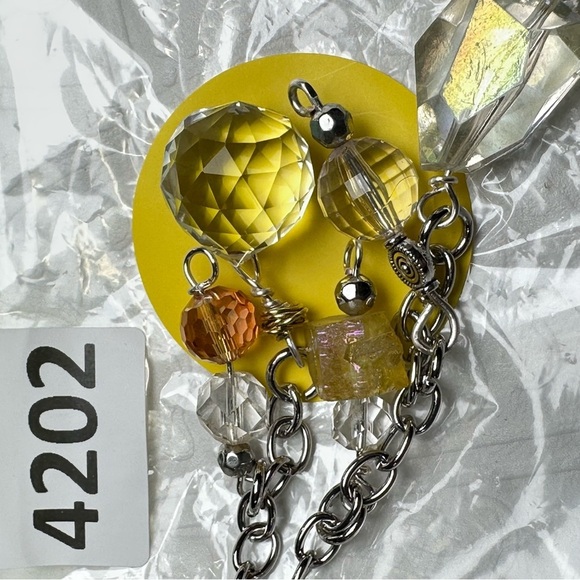 Glass Beaded Tassel Handbag Purse Accessory Dangle Charm Key Chain Handmade - Picture 11 of 16